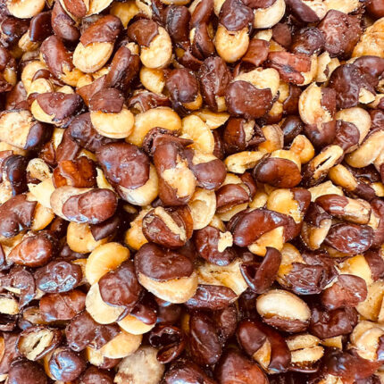 Roasted fava beans