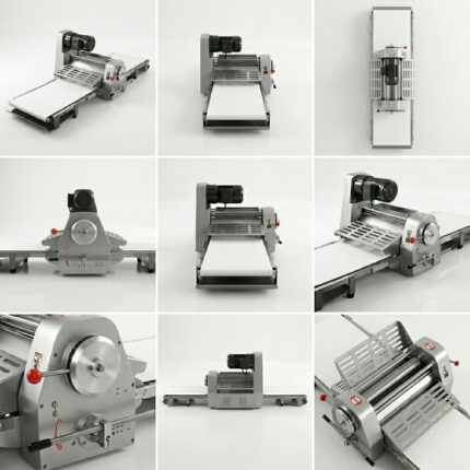 تفاصيل وزوايا فرادة العجين — Dough sheeter details